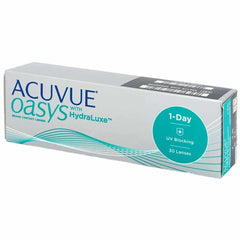 Acuvue Oasys 1-Day contact lenses 30 pack, UV blocking, in branded box