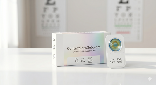 How to Buy Color Eye Contacts with Non-Prescription Ease Online