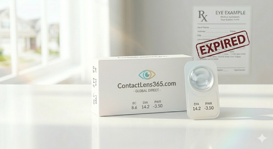 How to Order Contacts Without a Current Prescription Verification Hold