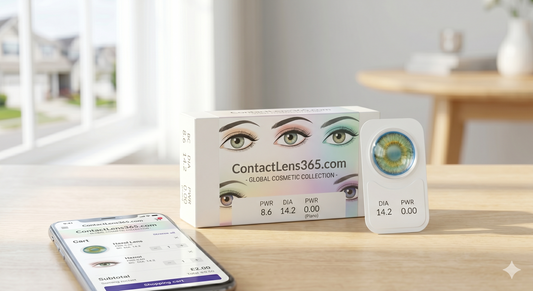 Looking for Color Contact Lenses with Non-Prescription Ease Near Me?